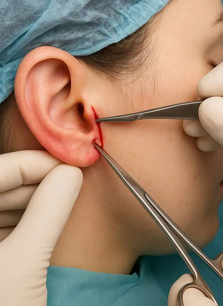 Otoplastia: cirurgia para correção das orelhas